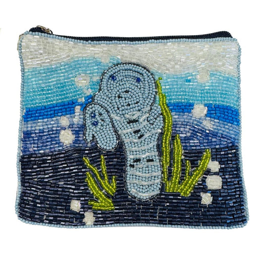 Momma Manatee Coin Purse