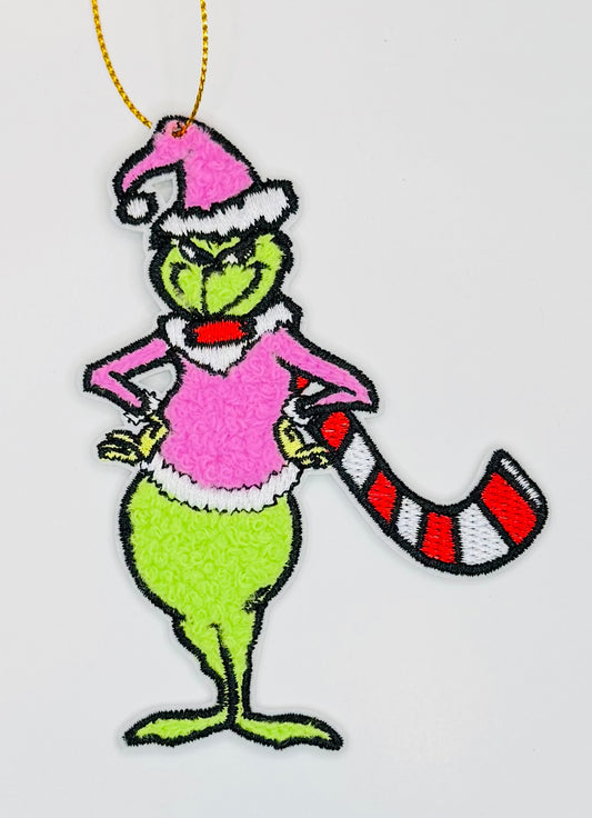 Favorite holiday green character ornament