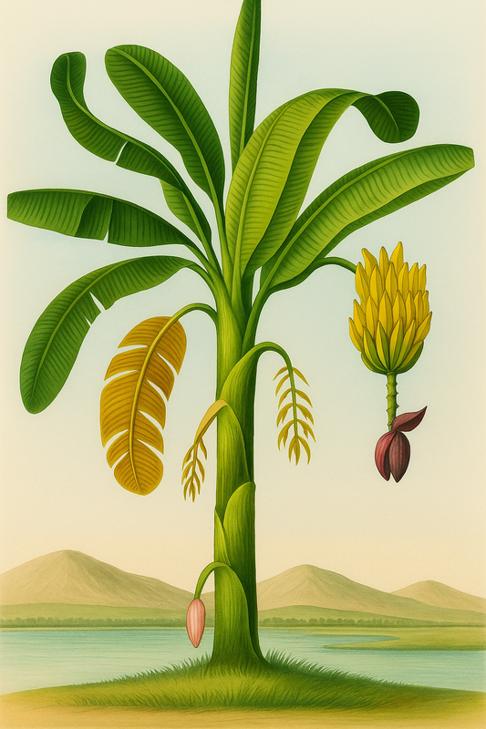Banana Tree Print