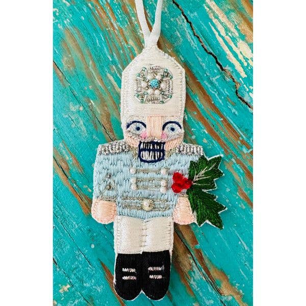 Beaded Ornament - Classic Christmas Nutcracker