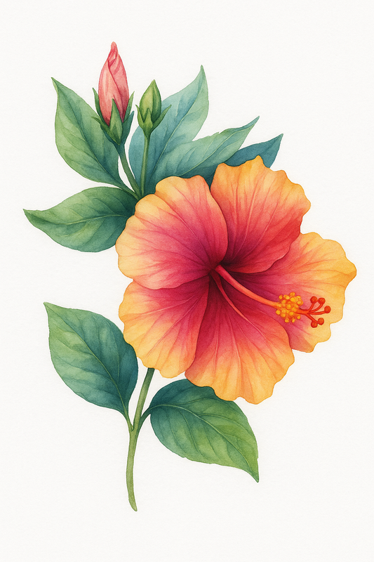 Hibiscus Print