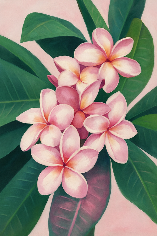 Plumeria Print