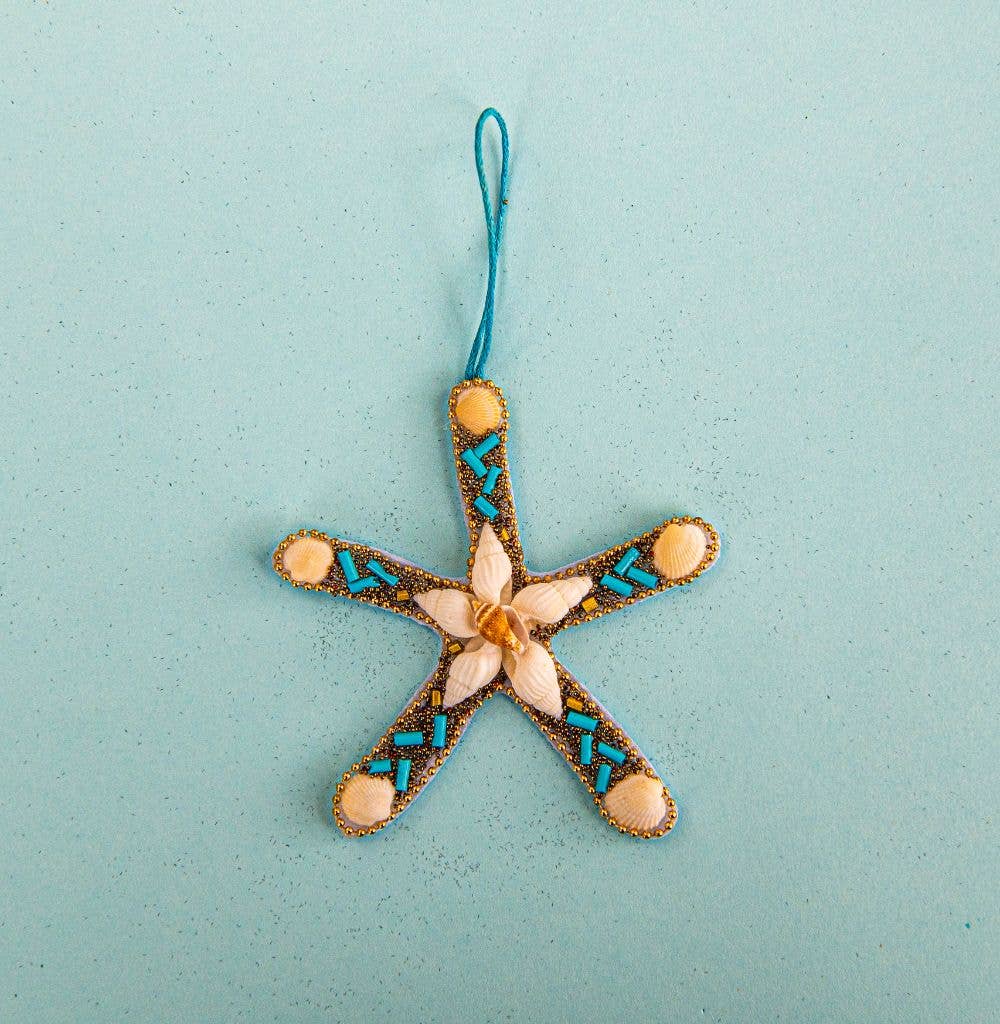 Coastal Starfish ornament