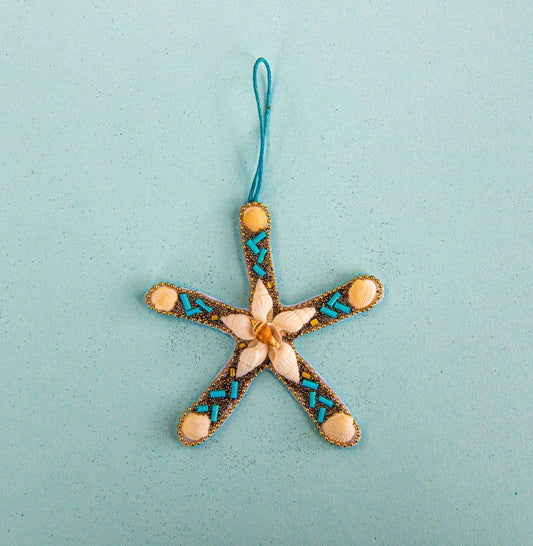 Coastal Starfish ornament